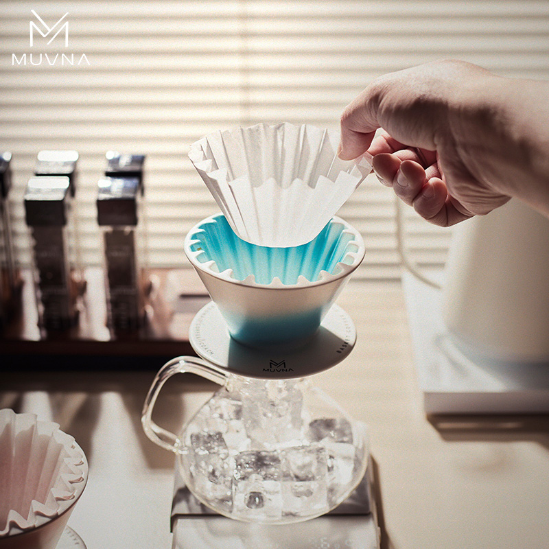 Coffee Equipment Espresso - MUVNA Natuurlijk Papierfilter voor Pour Over