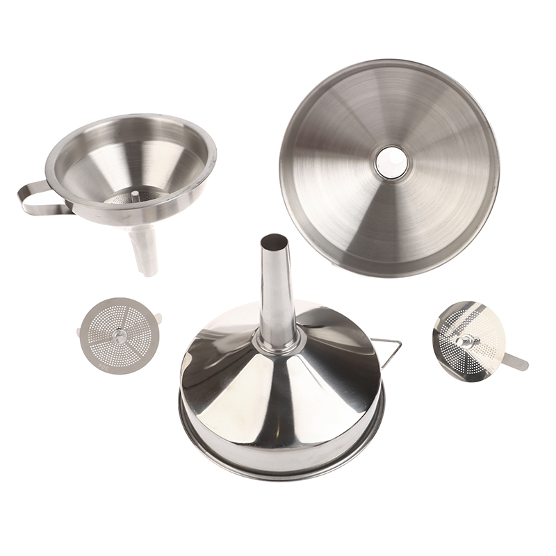 Dosing Funnel Ring - 10Cm 12cmn 14Cm 304 Roestvrijstalen Trechter