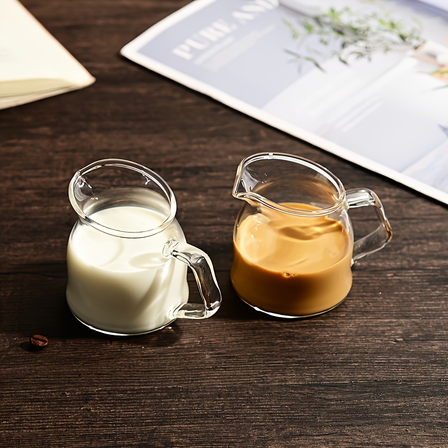 Espresso Shot Glass - 2 stuks mini glazen espressokopje creamer