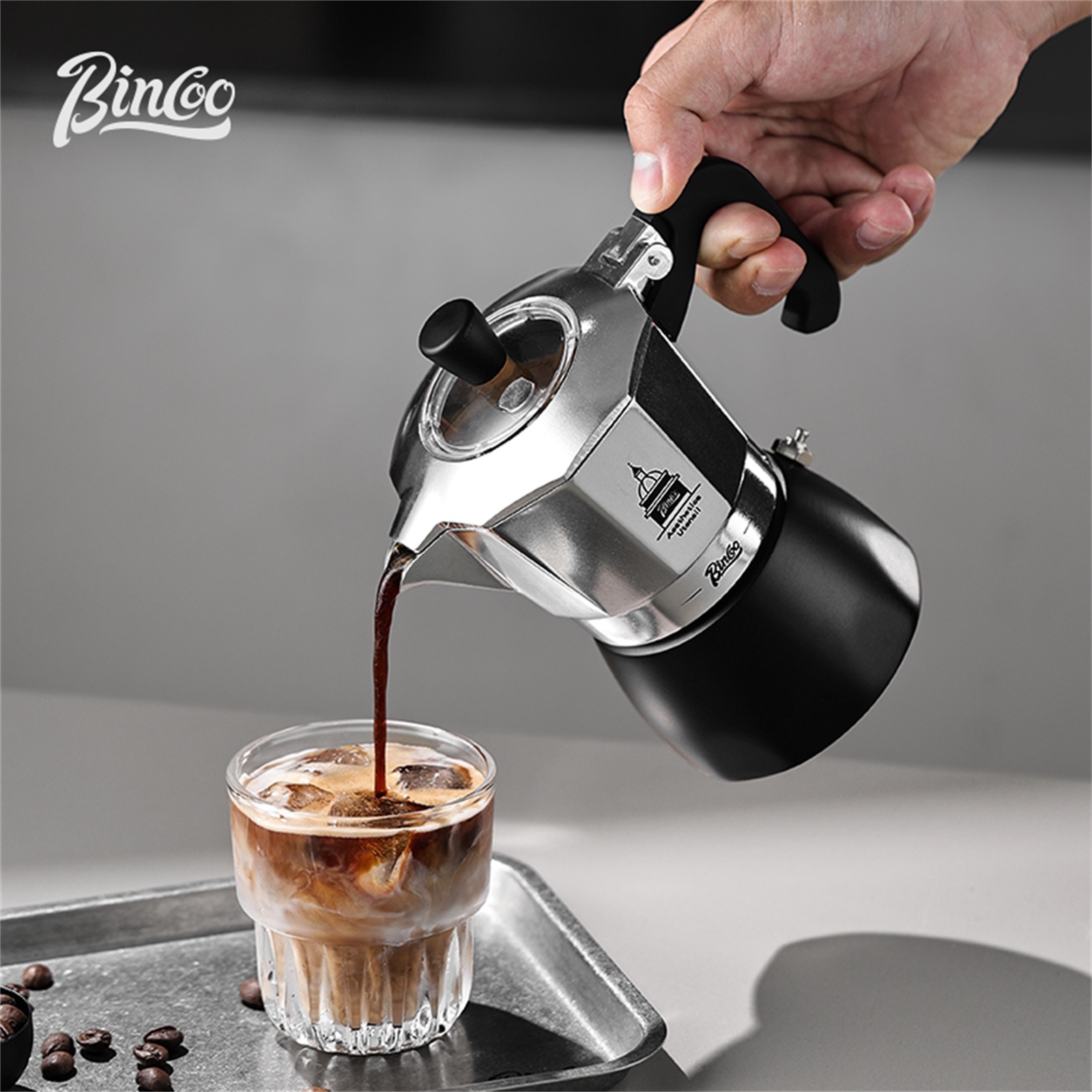 Coffee Equipment Espresso - BINCOO Moka Pot met dubbele klep,