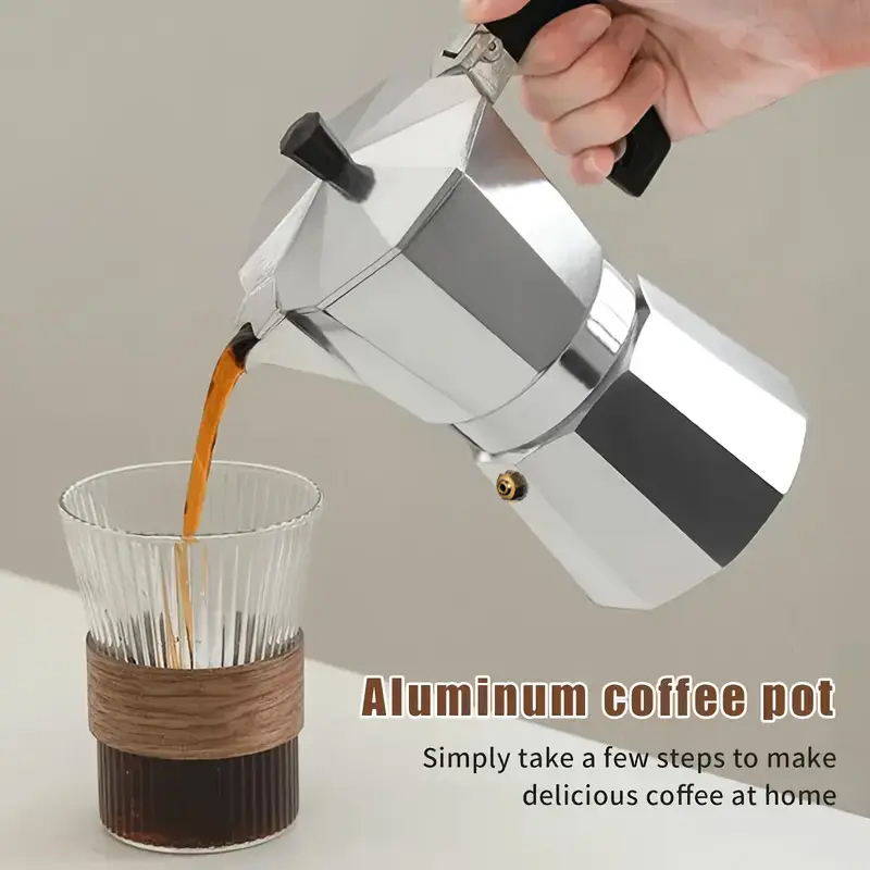 Coffee Equipment Espresso - Klassieke aluminium moka pot 50-300ML huishoudelijke