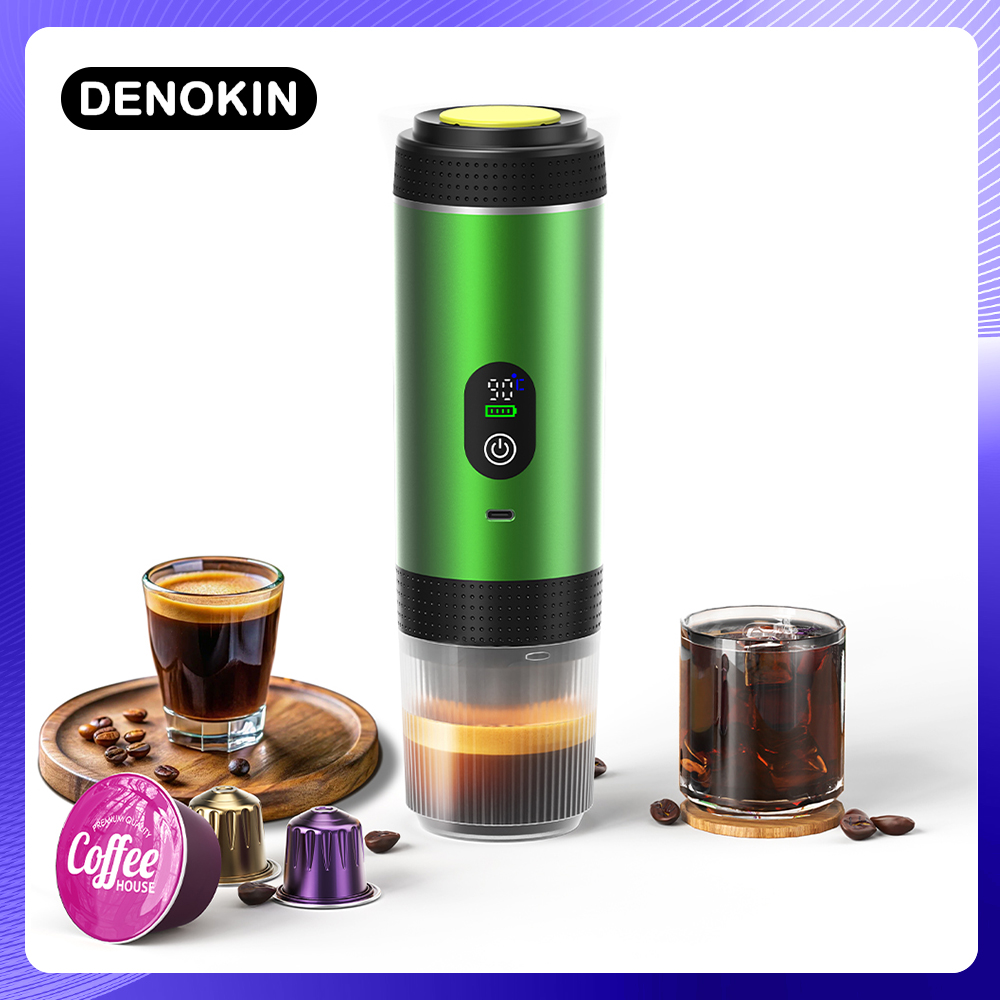 Coffee Equipment Espresso - DENOKIN 3-in-1 capsule koffiezetapparaat met digitaal