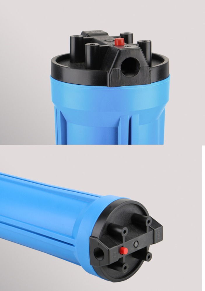 Water Filter Cartridge - Blauwe 20 inch cartridgefilterbehuizing, duurzame waterfilterkast