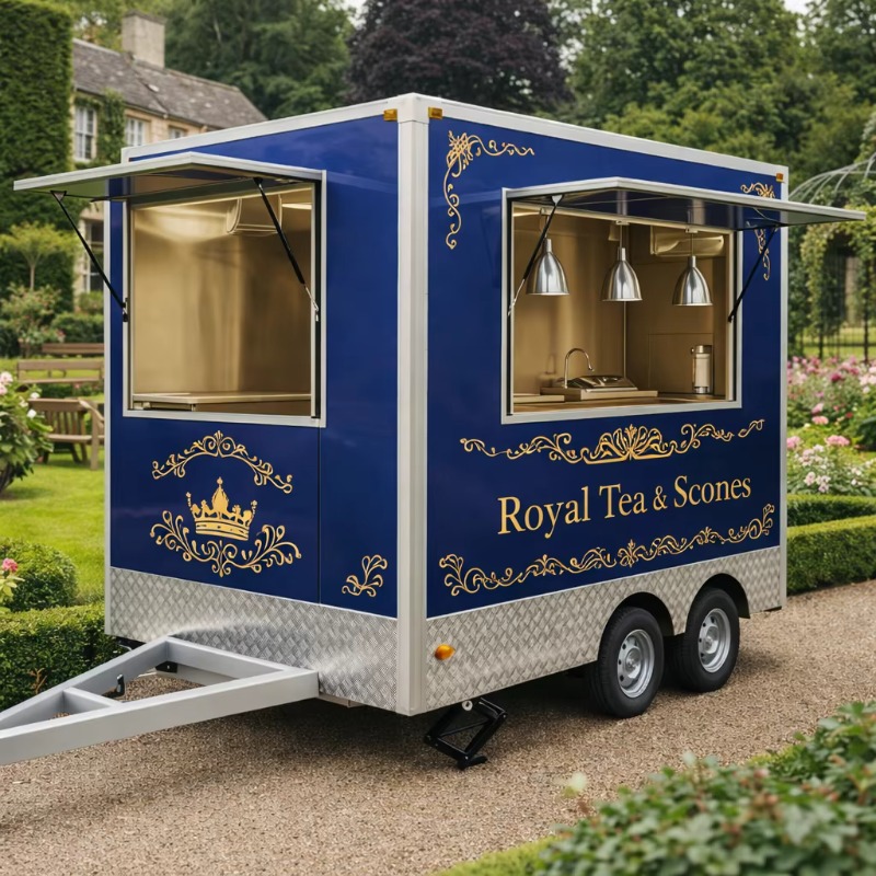 Coffee Equipment Australia - Mobiele foodcateringtrailer, volledig uitgerust, buiten-ijs- en