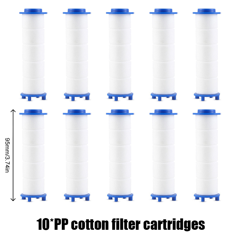 Water Filter Cartridge - 5/10 stuks douchefilter verhoogt de waterdruk,