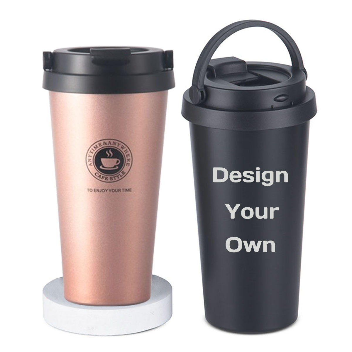 Coffee Equipment Usa - Geïsoleerde reisbeker 16 oz roestvrijstalen tumbler,