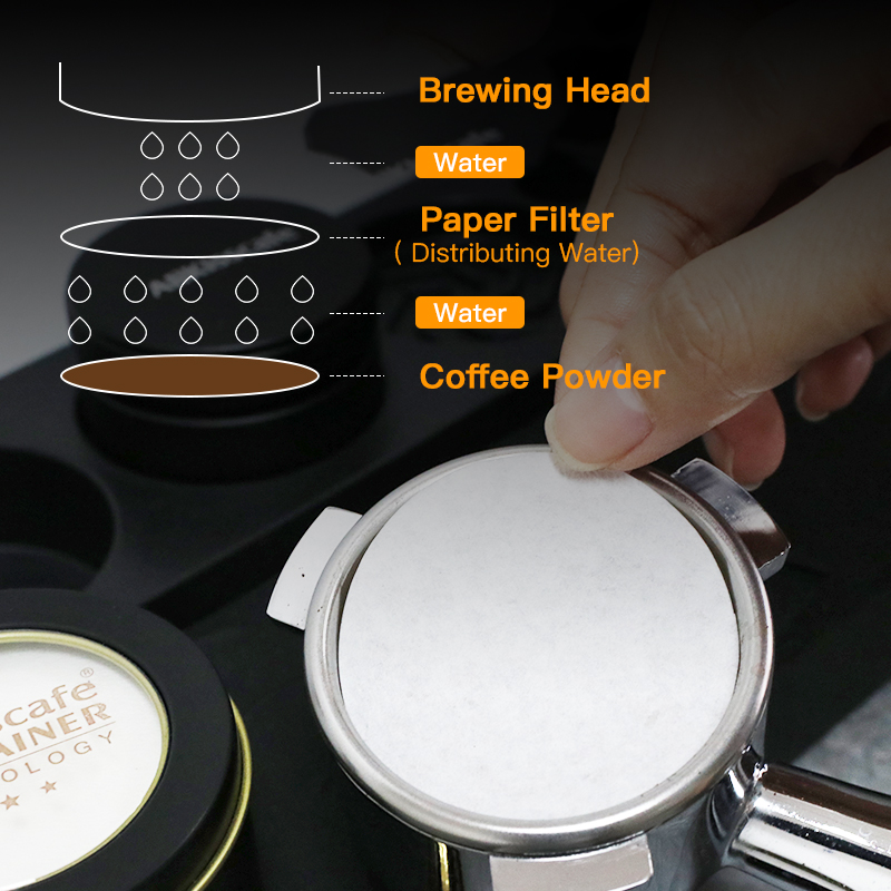 Koffiefilterpapier Wegwerp 100 - Coffee Equipment Espresso recensie en prijs