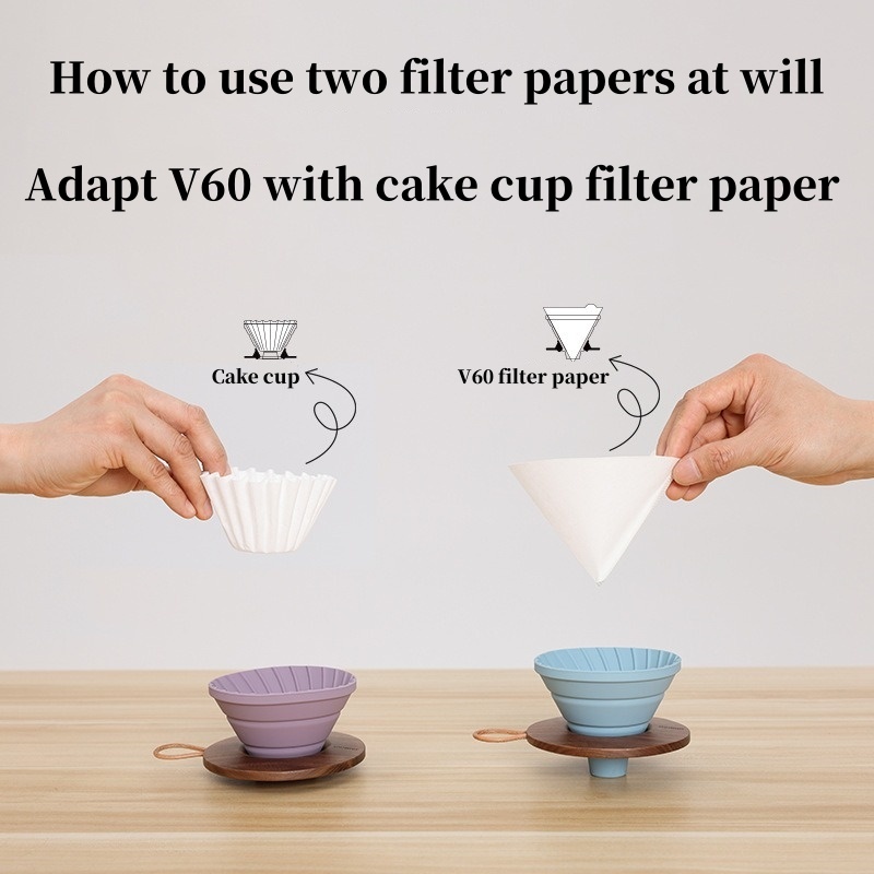 Opvouwbare koffiefilter Draagb - Dosing Funnel Ring recensie en prijs