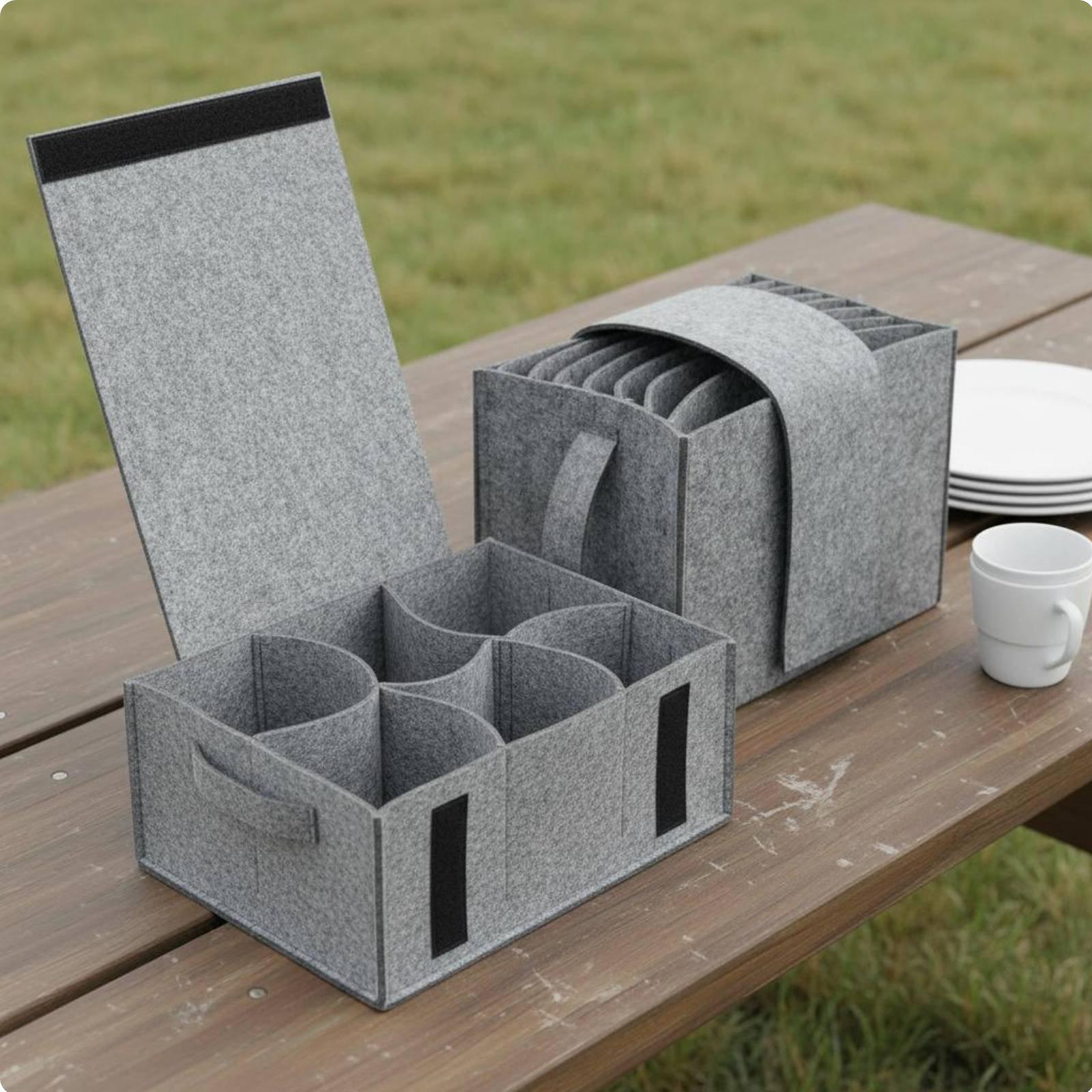 Huishoudelijke vilten opbergta - Coffee Equipment Usa recensie en prijs