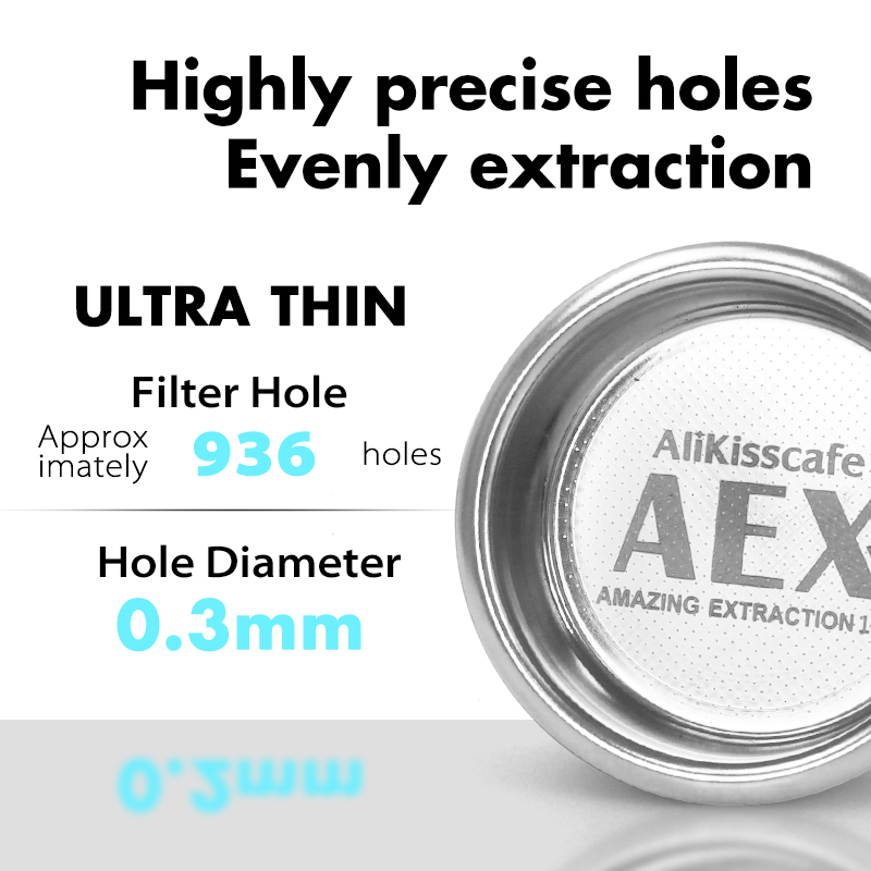 AliKisscafe 58MM Koffie Filter - Coffee Equipment Espresso recensie en prijs