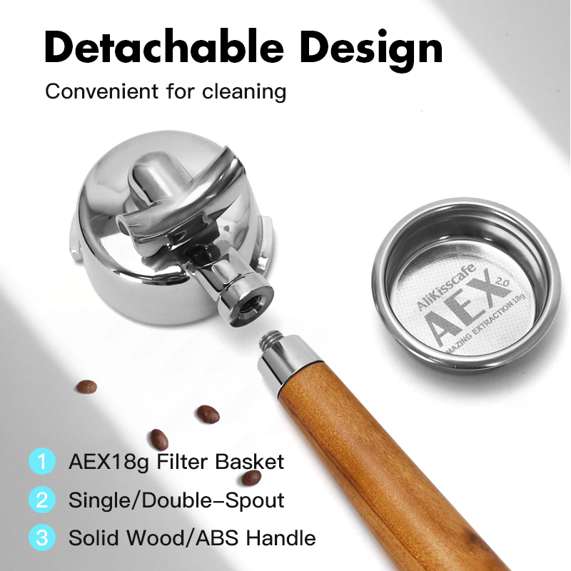 AliKisscafe 58MM Koffie Filter - Coffee Equipment Espresso recensie en prijs