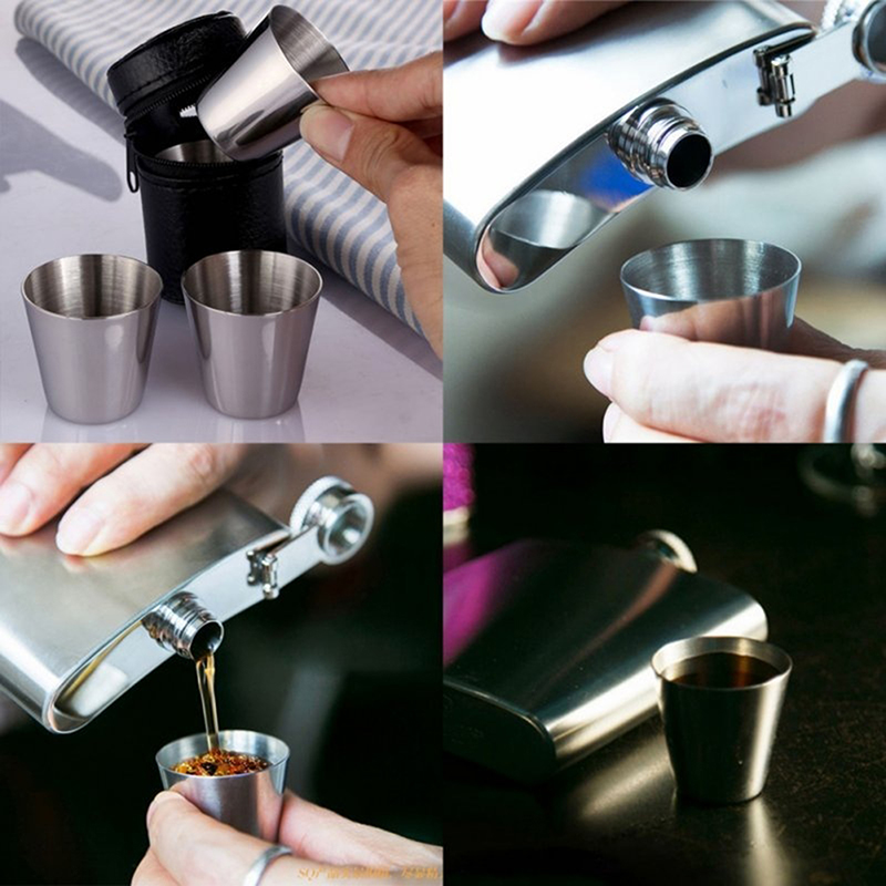 4/6 Stuks Roestvrij Stalen Bek - Espresso Shot Glass recensie en prijs