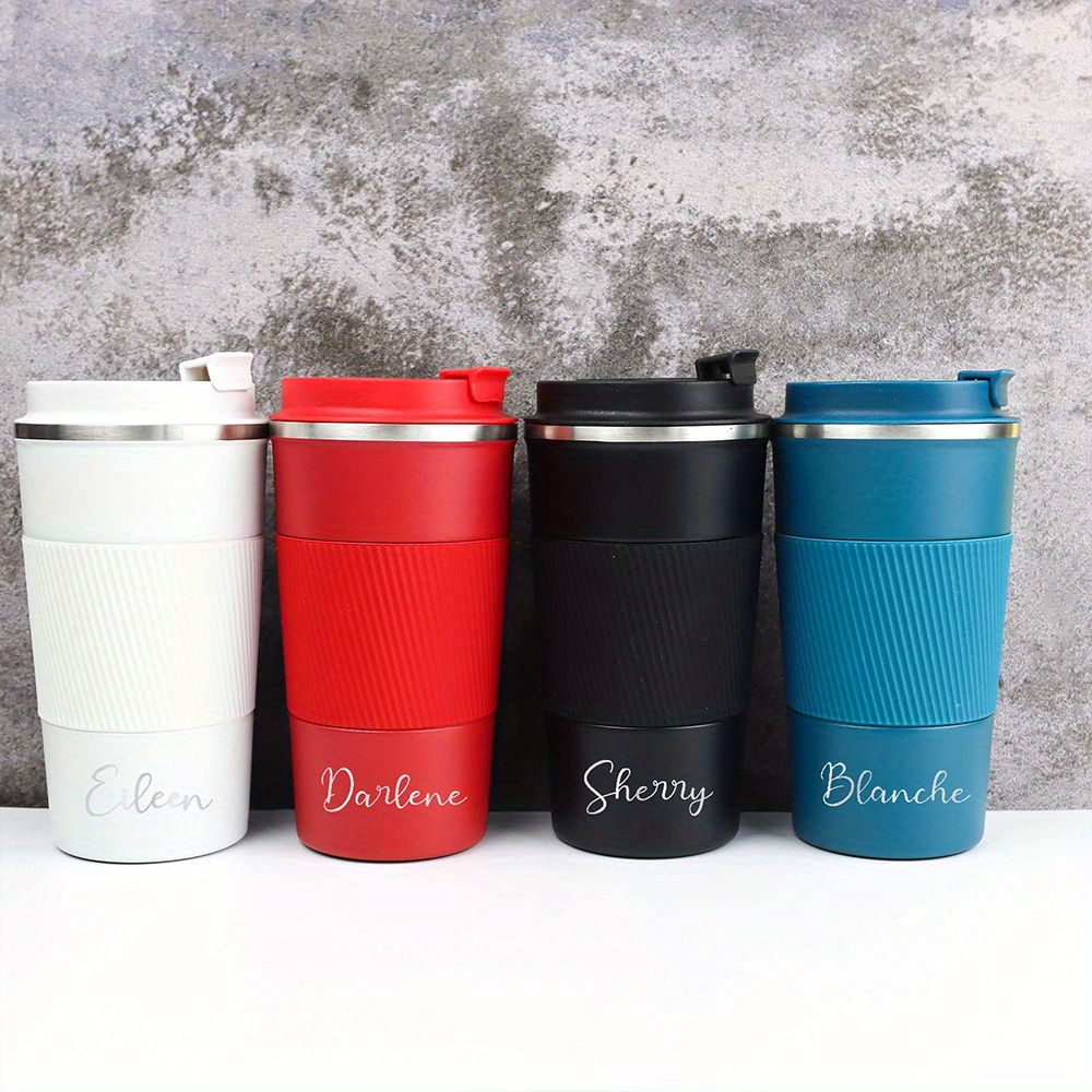 Gegraveerde reismok van roestv - Coffee Equipment Usa recensie en prijs