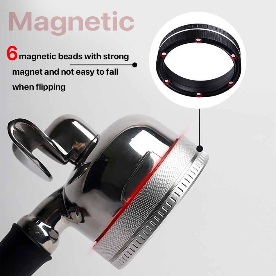 Magnetische koffiedoseertrecht - Dosing Funnel Ring recensie en prijs