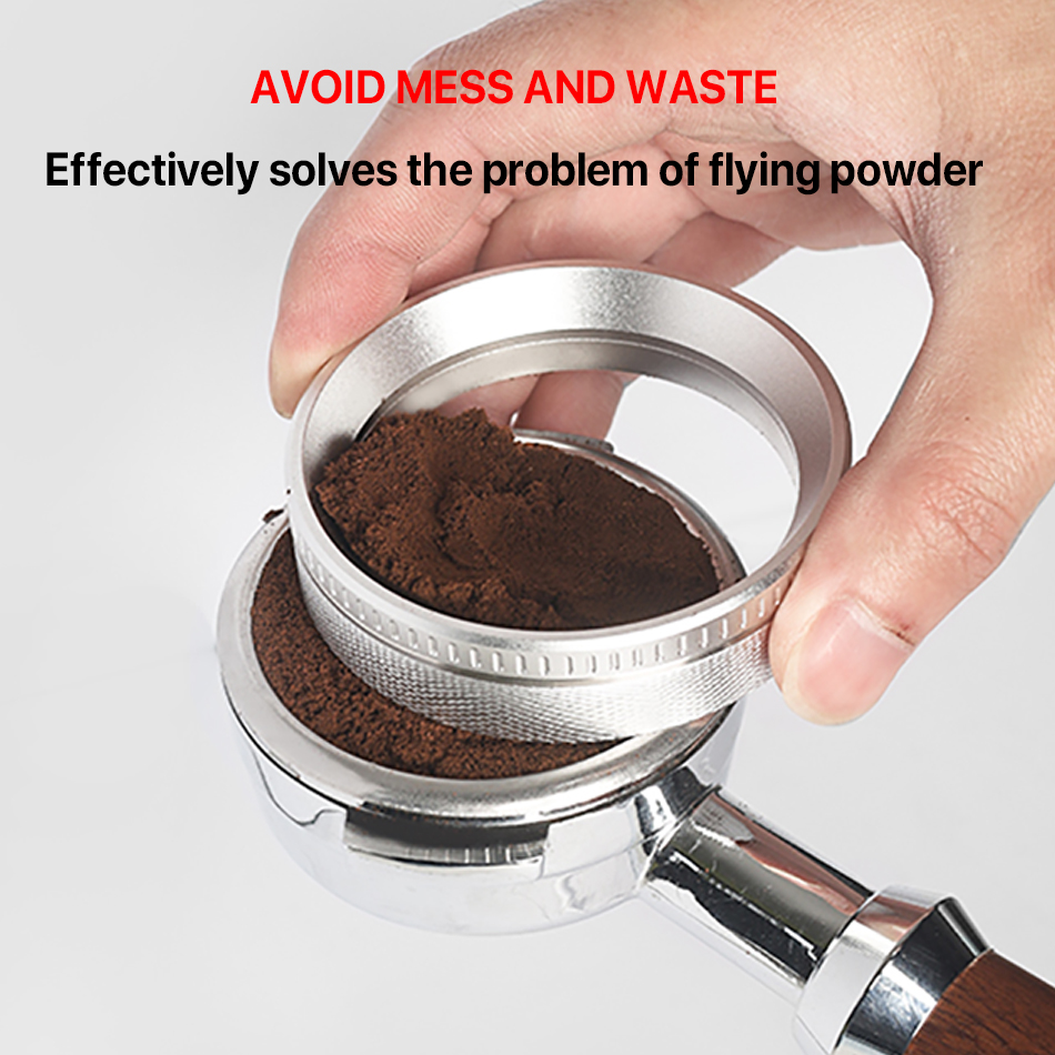 Magnetische koffiedoseertrecht - Dosing Funnel Ring recensie en prijs