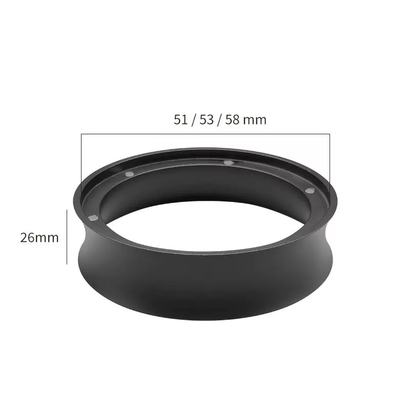 Koffiedoseer trechter van alum - Dosing Funnel Ring recensie en prijs