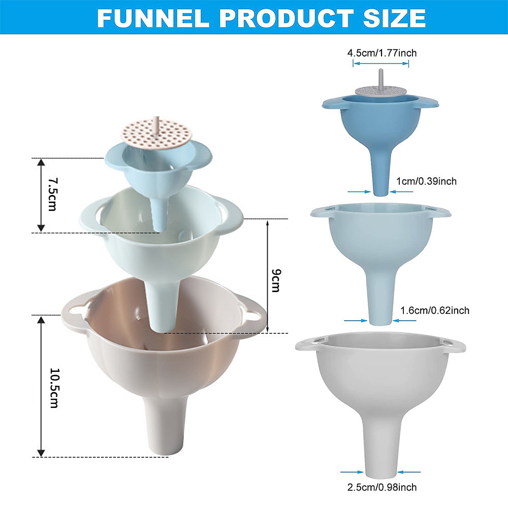 4-in-1 keukentrechters voor he - Dosing Funnel Ring recensie en prijs