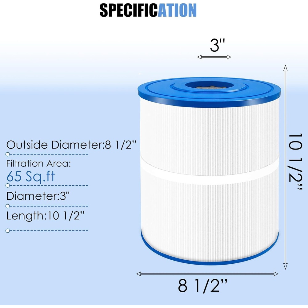PWK65 Spa Filter Cartridge Ver - Water Filter Cartridge recensie en prijs