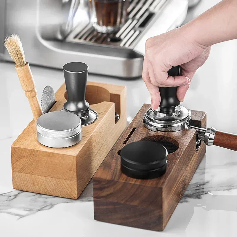 Houten houder voor portafilter - Portafilter 58Mm recensie en prijs