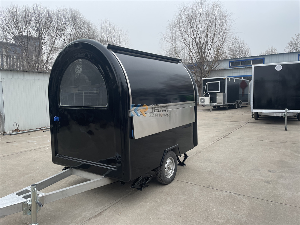 Mobiele Food Truck Trailer Maa - Coffee Equipment Logo recensie en prijs