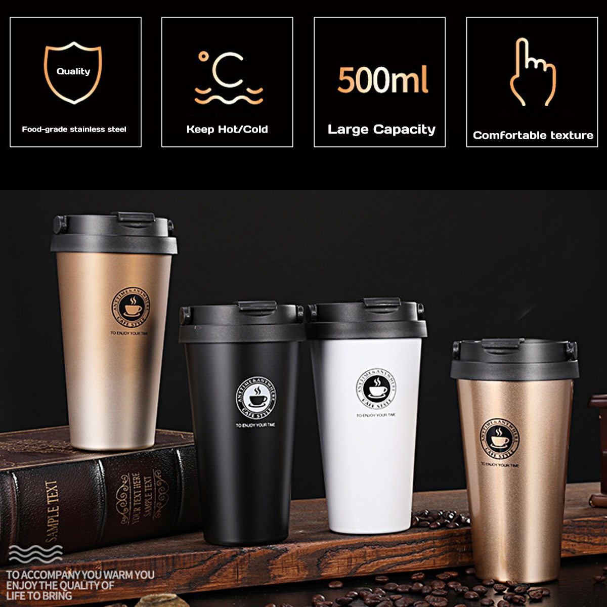 Geïsoleerde reisbeker 16 oz ro - Coffee Equipment Usa recensie en prijs