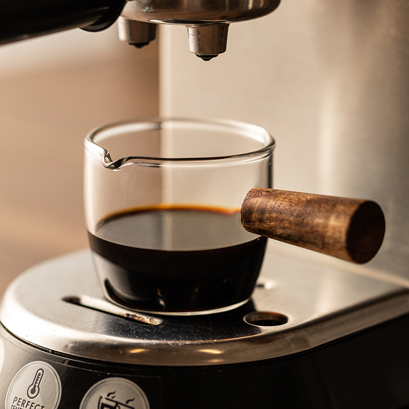 50-250 ml houten handvat glaze - Espresso Shot Glass recensie en prijs