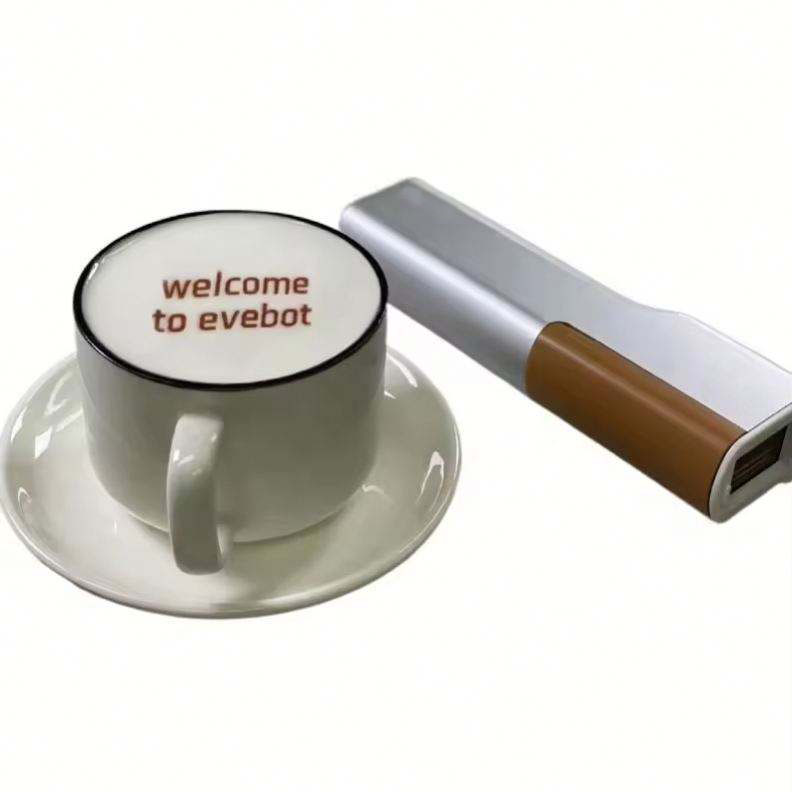 Codeerapparatuur Inkjetontwerp - Coffee Equipment Logo recensie en prijs