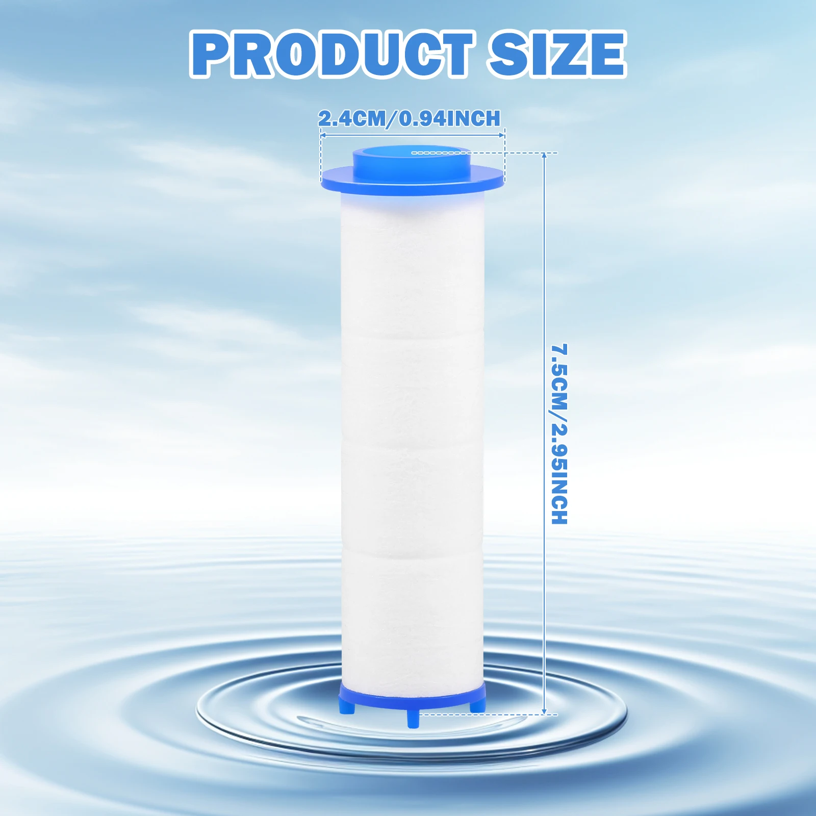 20 stuks douchekopfilter PP-ka - Water Filter Cartridge recensie en prijs