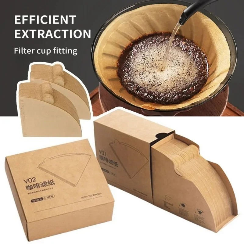 Houtpulp 02 Cone Filter Pour O - Coffee Equipment Espresso recensie en prijs