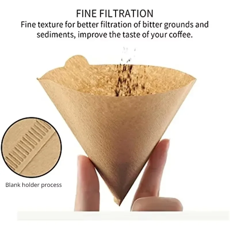 Houtpulp 02 Cone Filter Pour O - Coffee Equipment Espresso recensie en prijs